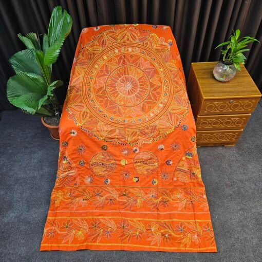 Jamalpuri Nakshi Kantha - hand stiched Quilt for All Seasons - Image 7
