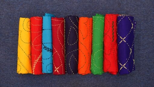 Handcrafted Baby Nakshi Kantha – Soft & Safe for Newborns - Image 2