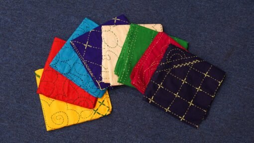 Handcrafted Baby Nakshi Kantha – Soft & Safe for Newborns - Image 13