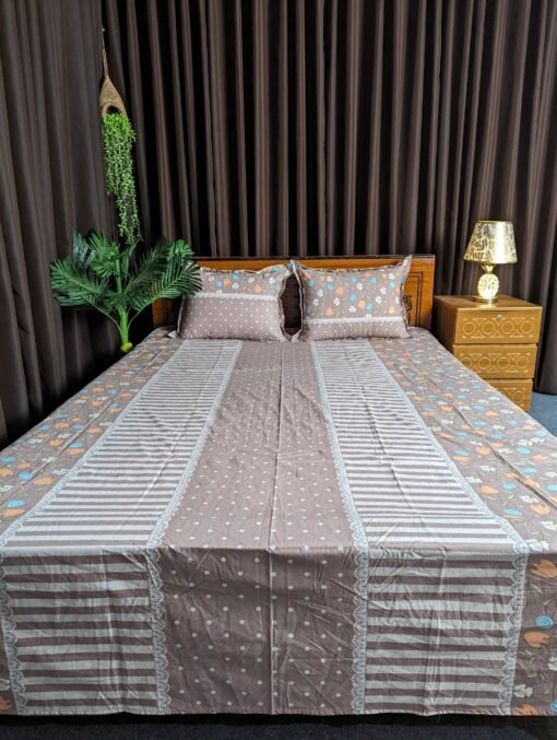 Pure Cotton Fabric Bed sheet – Soft, Breathable & Skin-Friendly - Image 5