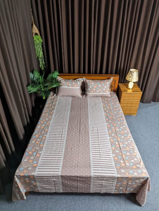 Pure Cotton Fabric Bed sheet – Soft, Breathable & Skin-Friendly