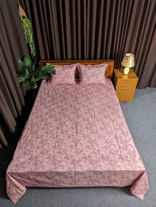 Pure Cotton Fabric Bed sheet – Soft, Breathable & Skin-Friendly