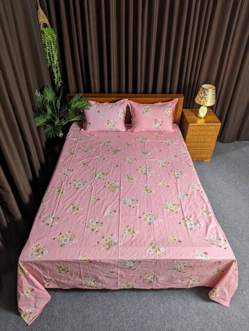 Pure Cotton Fabric Bed sheet – Soft, Breathable & Skin-Friendly