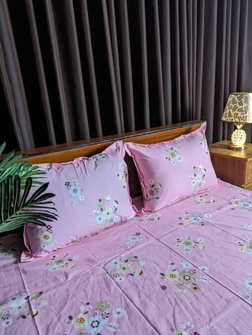 Pure Cotton Fabric Bed sheet – Soft, Breathable & Skin-Friendly - Image 4