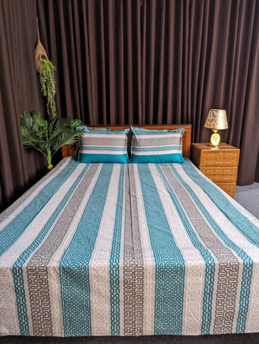 Pure Cotton Fabric Bed sheet – Soft, Breathable & Skin-Friendly