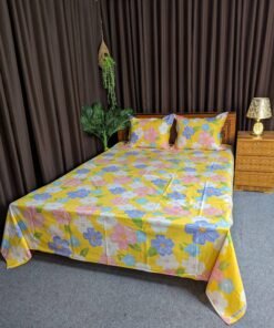 Pure Cotton Fabric Bed sheet – Soft, Breathable & Skin-Friendly