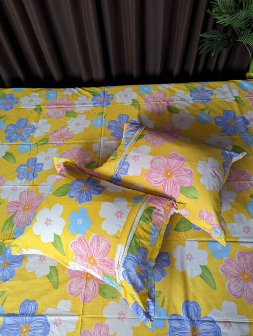 Pure Cotton Fabric Bed sheet – Soft, Breathable & Skin-Friendly - Image 6
