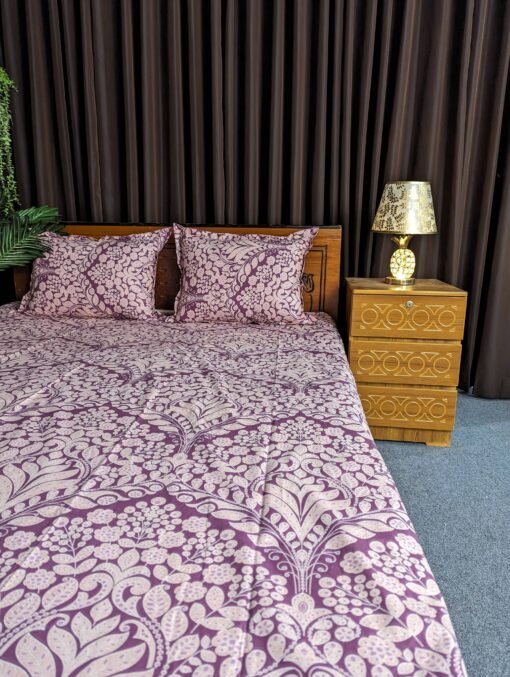 Pure Cotton Fabric Bed sheet – Soft, Breathable & Skin-Friendly - Image 3