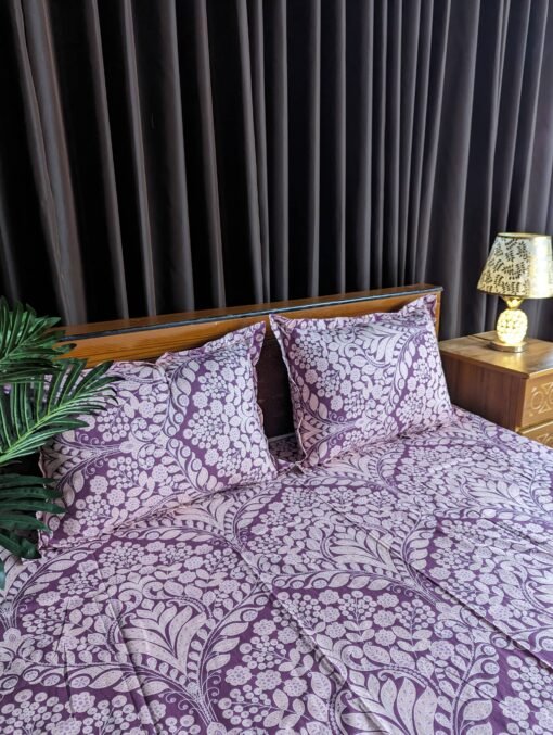 Pure Cotton Fabric Bed sheet – Soft, Breathable & Skin-Friendly - Image 4