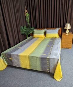 Pure Cotton Fabric Bed sheet – Soft, Breathable & Skin-Friendly