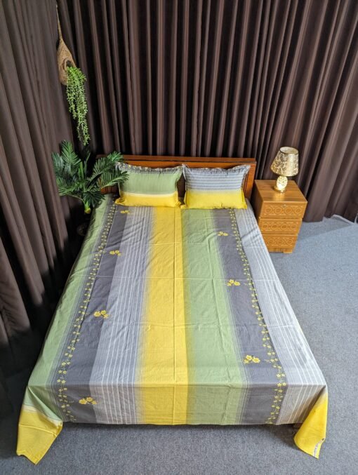 Pure Cotton Fabric Bed sheet – Soft, Breathable & Skin-Friendly - Image 3