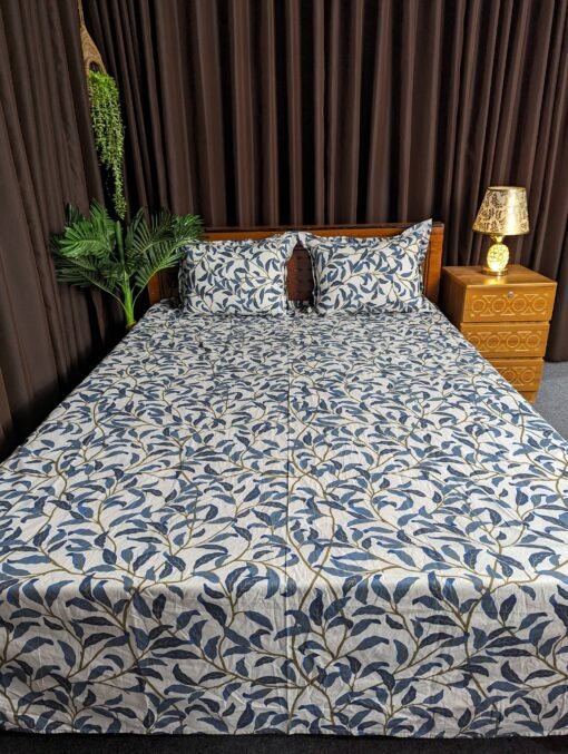 Pure Cotton Fabric Bed sheet – Soft, Breathable & Skin-Friendly