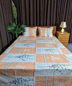 Pure Cotton Fabric Bed sheet – Soft, Breathable & Skin-Friendly