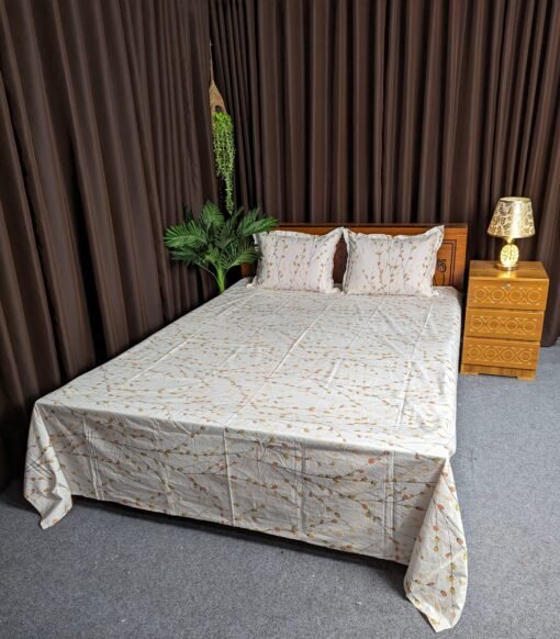 Pure Cotton Fabric Bed sheet – Soft, Breathable & Skin-Friendly