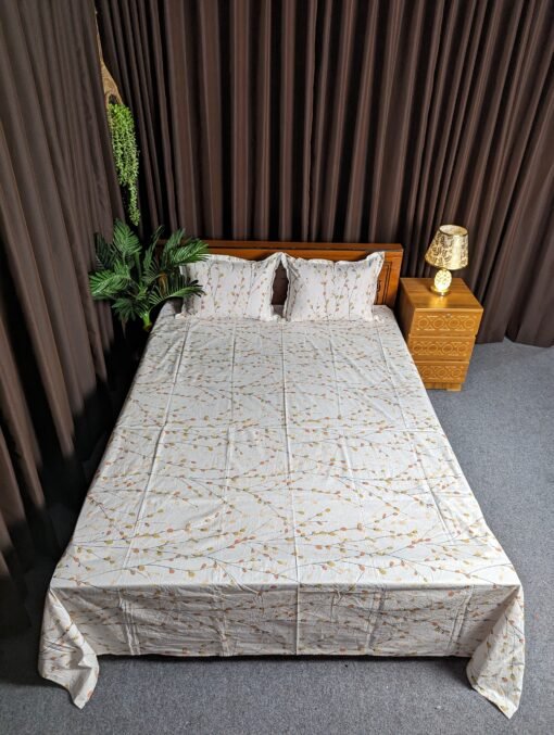 Pure Cotton Fabric Bed sheet – Soft, Breathable & Skin-Friendly - Image 5
