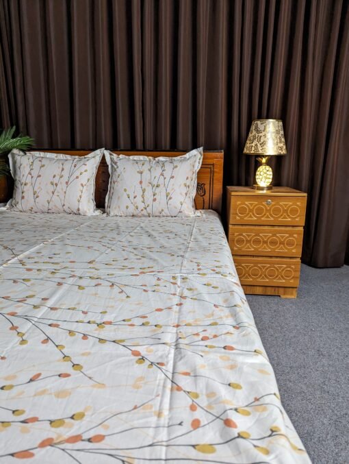 Pure Cotton Fabric Bed sheet – Soft, Breathable & Skin-Friendly - Image 4
