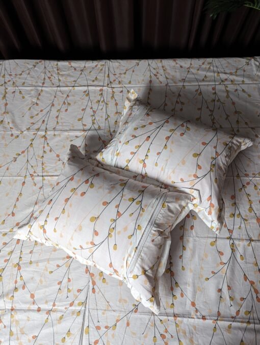 Pure Cotton Fabric Bed sheet – Soft, Breathable & Skin-Friendly - Image 2