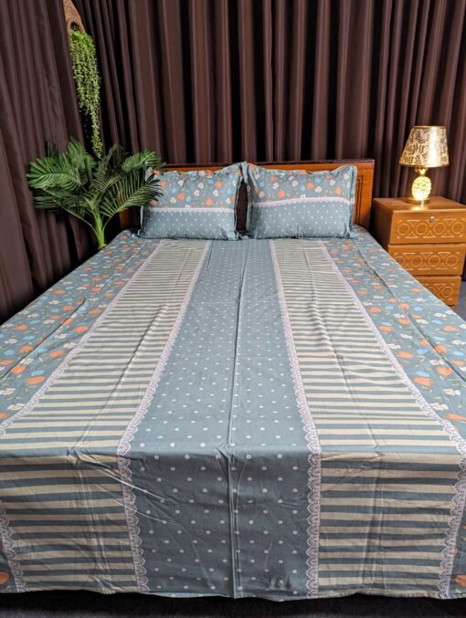 Pure Cotton Fabric Bed sheet – Soft, Breathable & Skin-Friendly