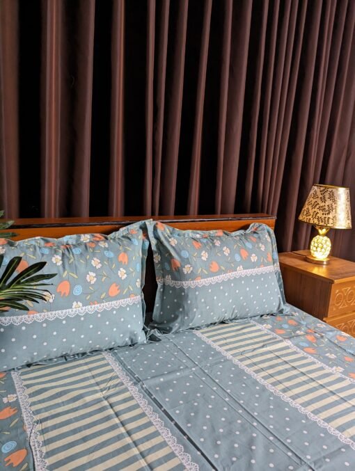 Pure Cotton Fabric Bed sheet – Soft, Breathable & Skin-Friendly - Image 3