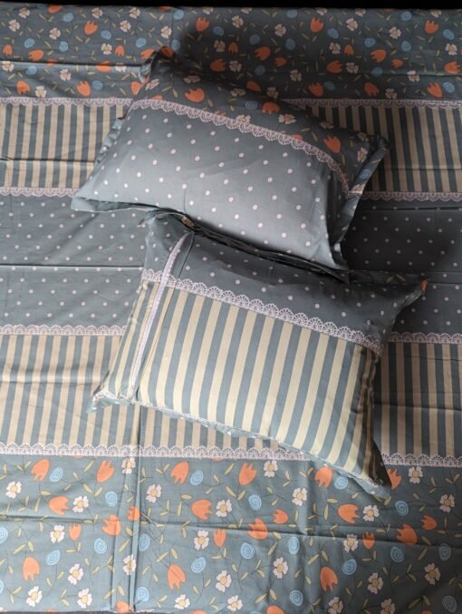 Pure Cotton Fabric Bed sheet – Soft, Breathable & Skin-Friendly - Image 2