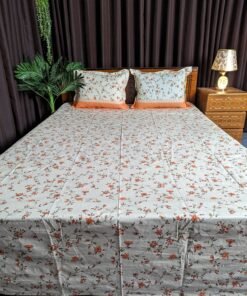 Pure Cotton Fabric Bed sheet – Soft, Breathable & Skin-Friendly