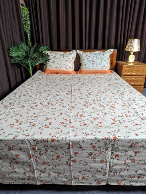 Pure Cotton Fabric Bed sheet – Soft, Breathable & Skin-Friendly
