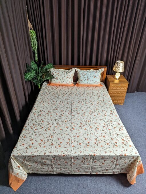 Pure Cotton Fabric Bed sheet – Soft, Breathable & Skin-Friendly - Image 5