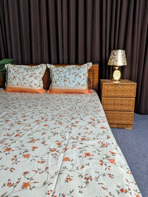 Pure Cotton Fabric Bed sheet – Soft, Breathable & Skin-Friendly - Image 4
