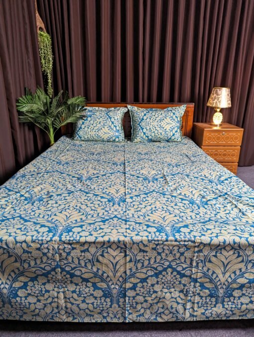 Pure Cotton Fabric Bed sheet – Soft, Breathable & Skin-Friendly - Image 5