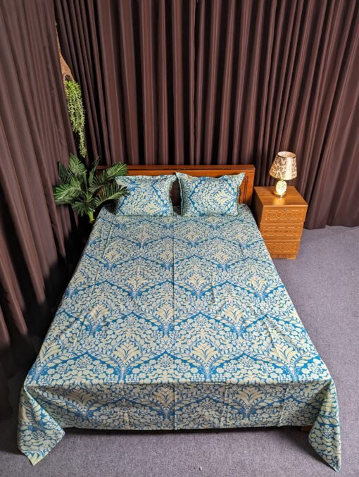 Pure Cotton Fabric Bed sheet – Soft, Breathable & Skin-Friendly