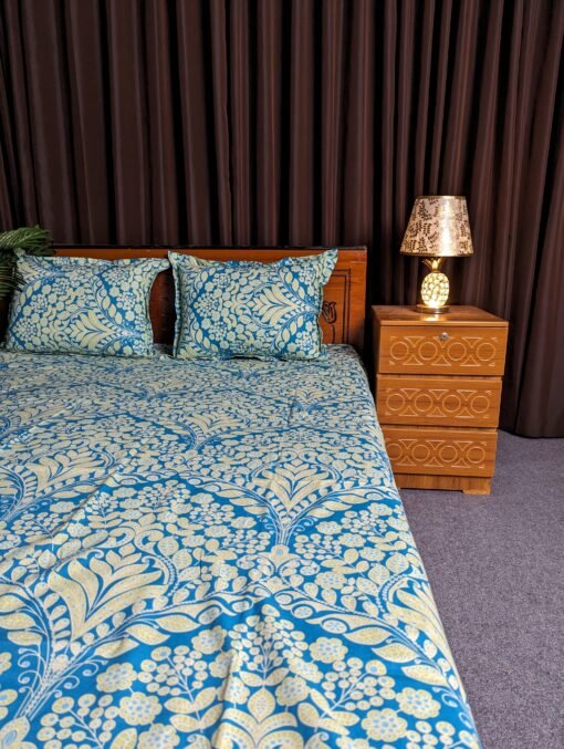 Pure Cotton Fabric Bed sheet – Soft, Breathable & Skin-Friendly - Image 4