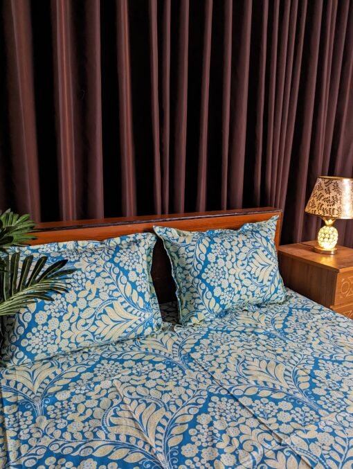 Pure Cotton Fabric Bed sheet – Soft, Breathable & Skin-Friendly - Image 3