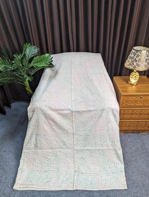 Rajanighanda Nakshi Kantha – hand stiched Quilt for All - Image 2