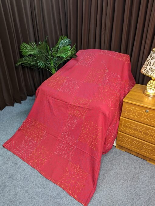 Rajanighanda Nakshi Kantha – hand stiched Quilt for All - Image 3