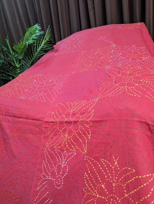 Rajanighanda Nakshi Kantha – hand stiched Quilt for All - Image 2