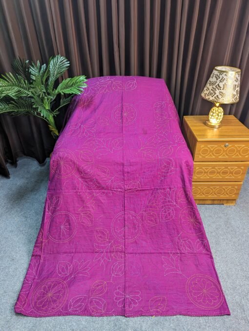 Rajanighanda Nakshi Kantha – hand stiched Quilt for All - Image 4