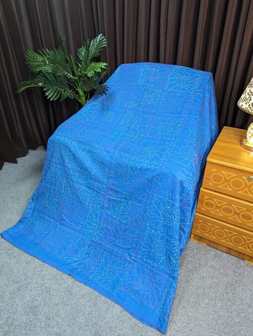 Rajanighanda Nakshi Kantha – hand stiched Quilt for All - Image 2
