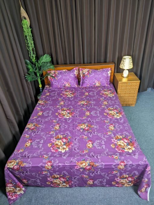 Twill Cotton Bed Sheet for Double Bed - Image 3