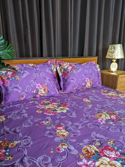 Twill Cotton Bed Sheet for Double Bed - Image 4