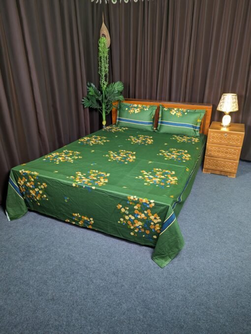 Twill Cotton Bed Sheet for Double Bed