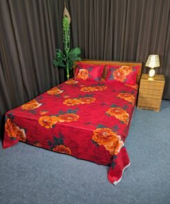 Twill Cotton Bed Sheet for Double Bed