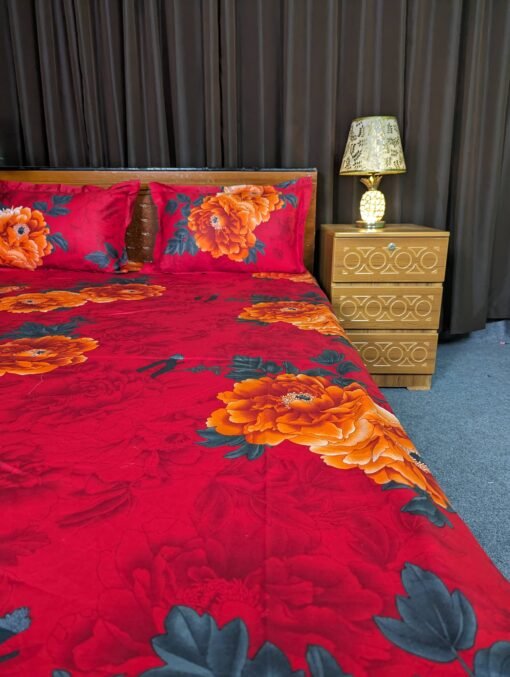 Twill Cotton Bed Sheet for Double Bed - Image 2