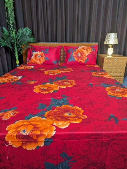Twill Cotton Bed Sheet for Double Bed - Image 4