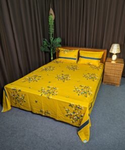 Twill Cotton Bed Sheet for Double Bed