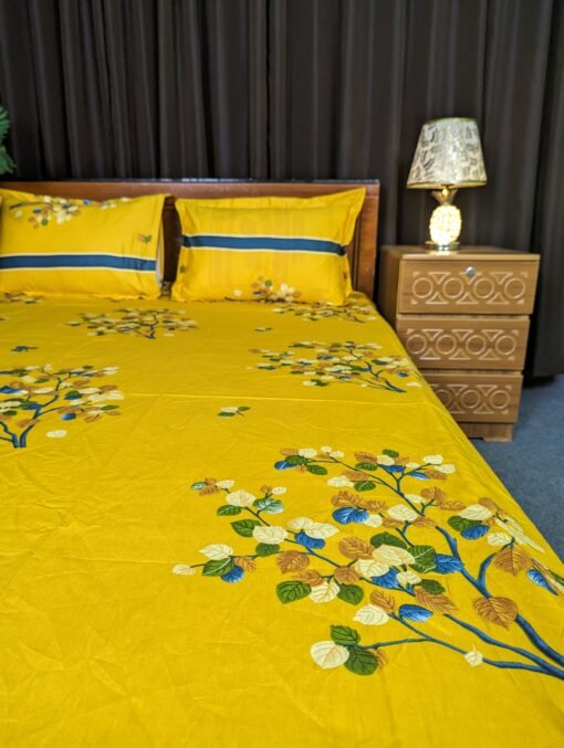 Twill Cotton Bed Sheet for Double Bed - Image 6