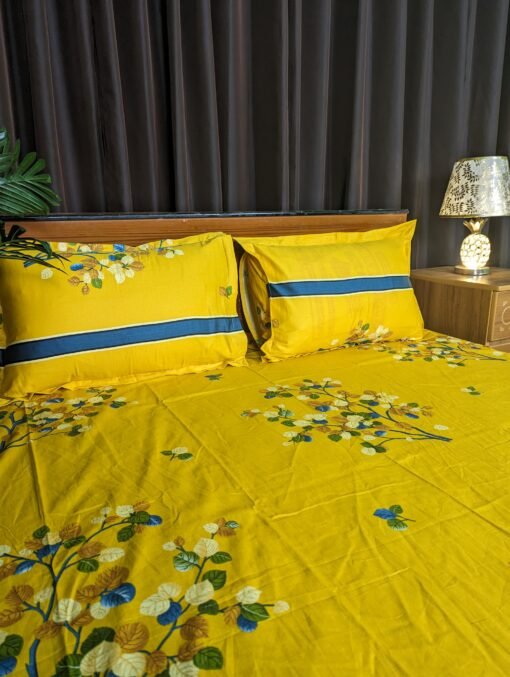 Twill Cotton Bed Sheet for Double Bed - Image 5