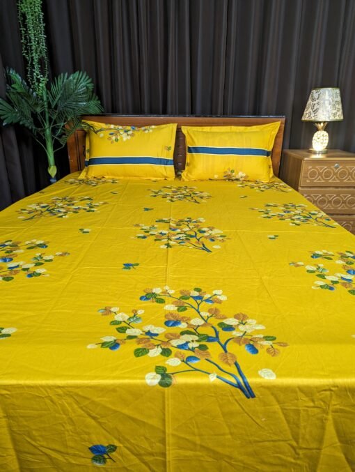 Twill Cotton Bed Sheet for Double Bed - Image 4