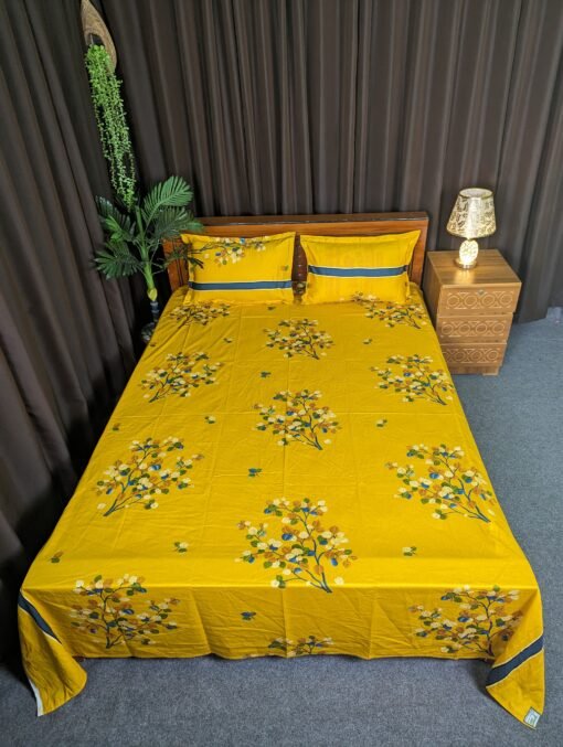 Twill Cotton Bed Sheet for Double Bed - Image 3