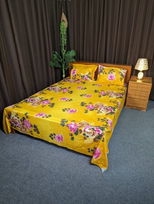 Twill Cotton Bed Sheet for Double Bed
