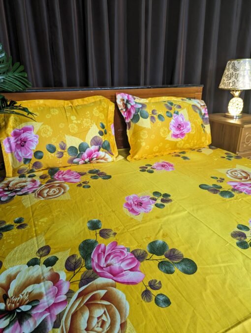Twill Cotton Bed Sheet for Double Bed - Image 3